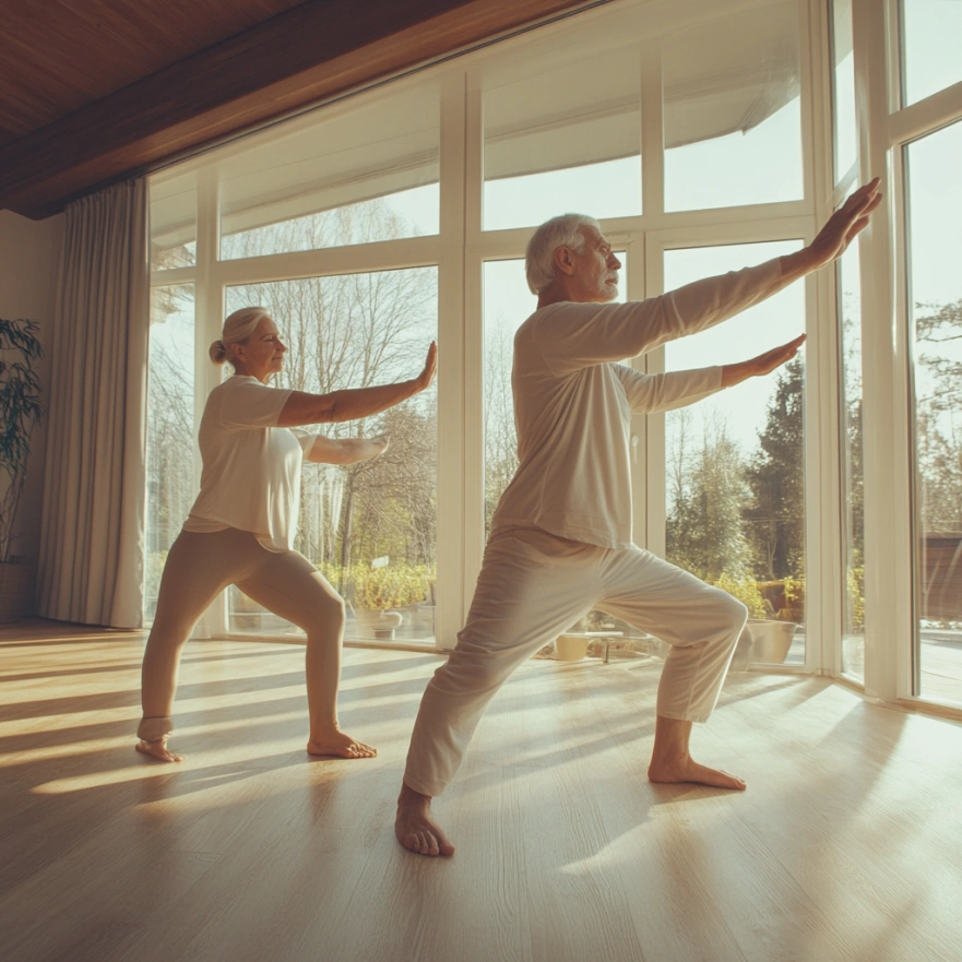 Заняття з йоги для людей старшого віку